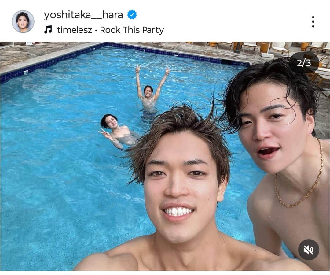 原嘉孝さんのインスタグラム（＠yoshitaka__hara）より