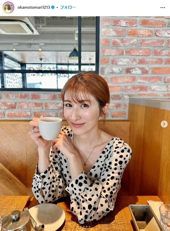 おかもとさんのインスタグラム（＠okamotomari1213）より