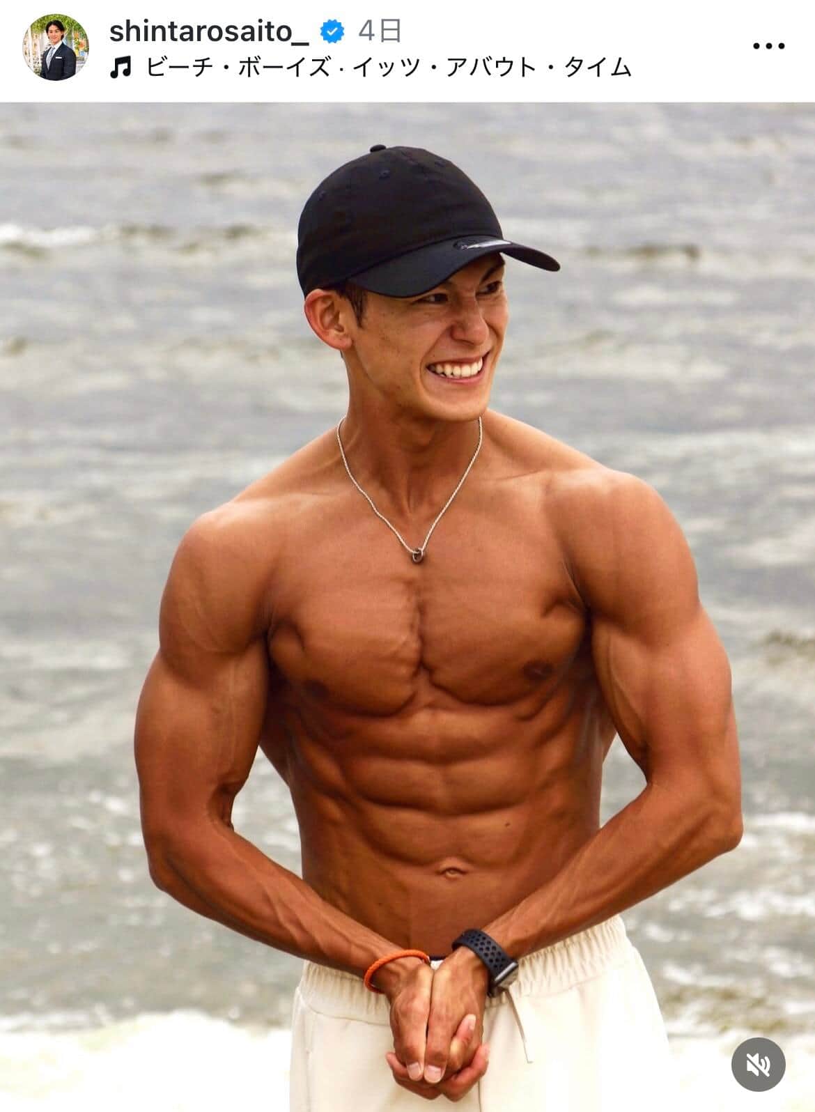 齋藤慎太郎さんのインスタグラム（＠shintarosaito_）より