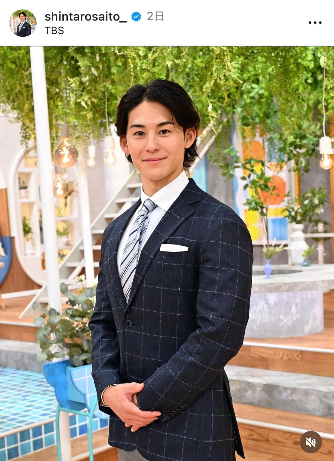 齋藤慎太郎さんのインスタグラム（＠shintarosaito_）より