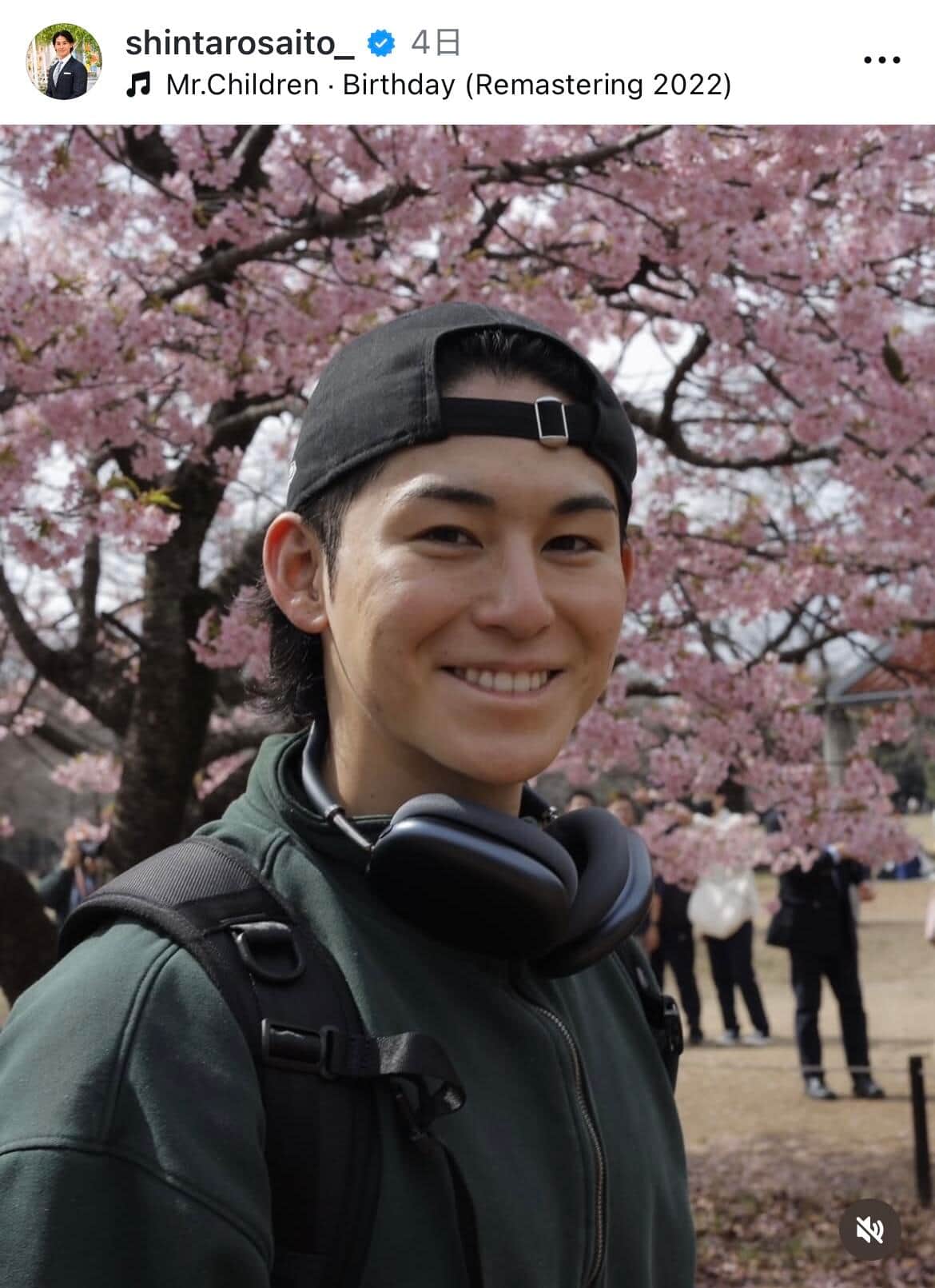 齋藤慎太郎さんのインスタグラム（＠shintarosaito_）より