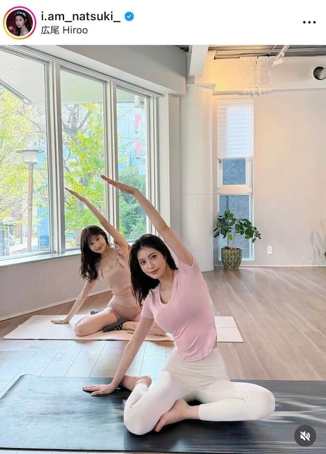 阿部なつきさんのインスタグラム（＠i.am_natsuki_）より