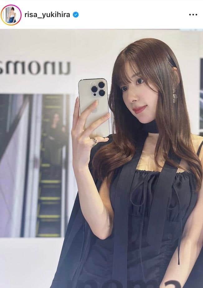雪平莉左さんのインスタグラム（＠risa_yukihira）より