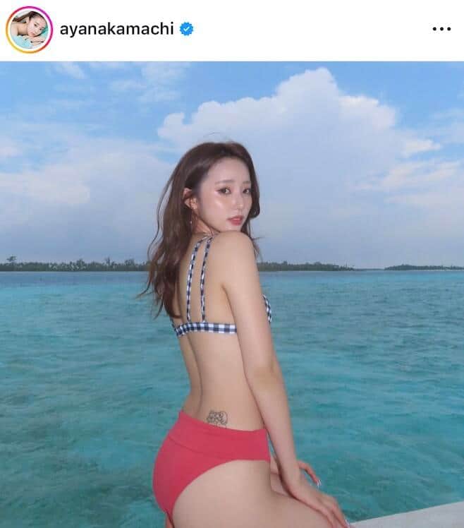 中町綾さんのインスタグラム（＠ayanakamachi）より