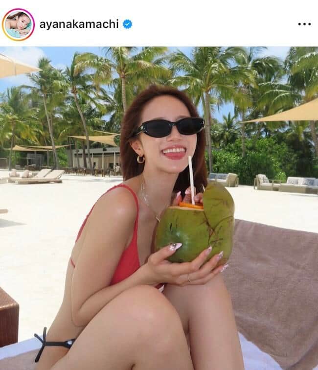 中町綾さんのインスタグラム（＠ayanakamachi）より