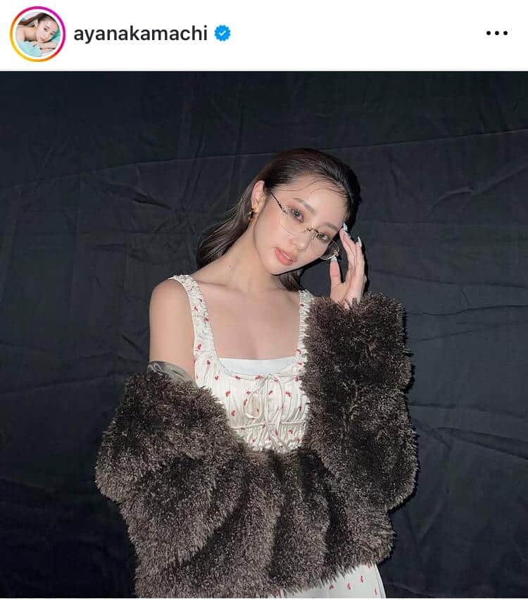 中町綾さんのインスタグラム（＠ayanakamachi）より
