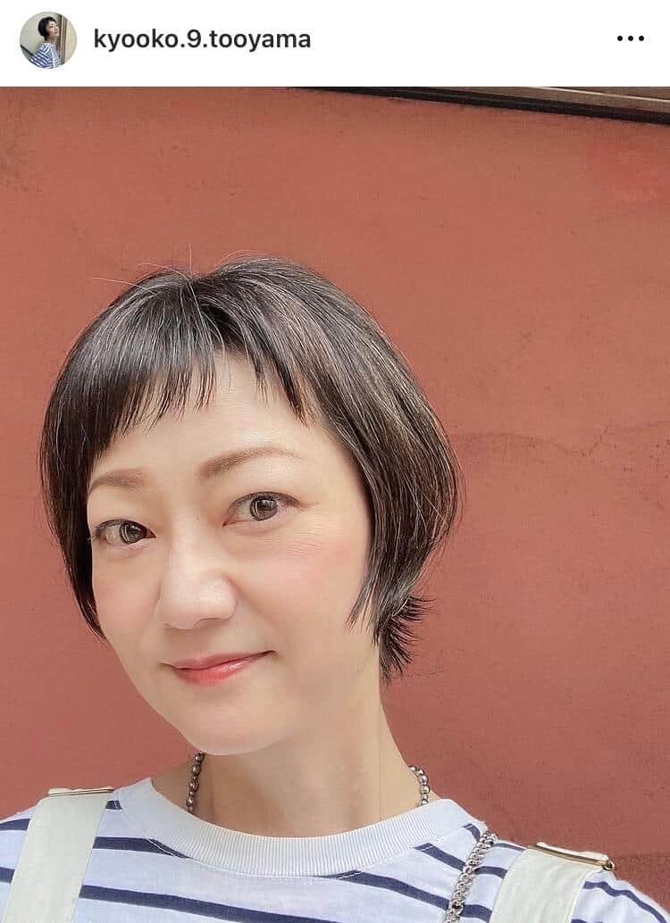 遠山景織子さんのインスタグラム（＠kyooko.9.tooyama）より