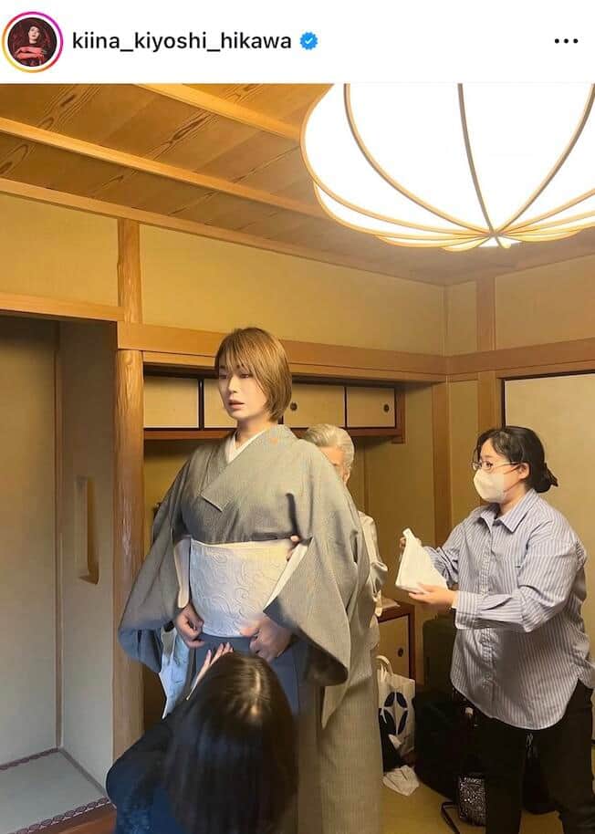 氷川きよしさんのインスタグラム（＠kiina_kiyoshi_hikawa）より