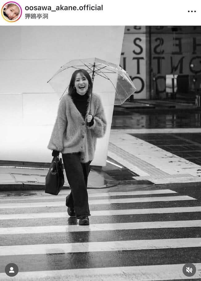 大沢あかねさんのインスタグラム（＠oosawa_akane.official）より