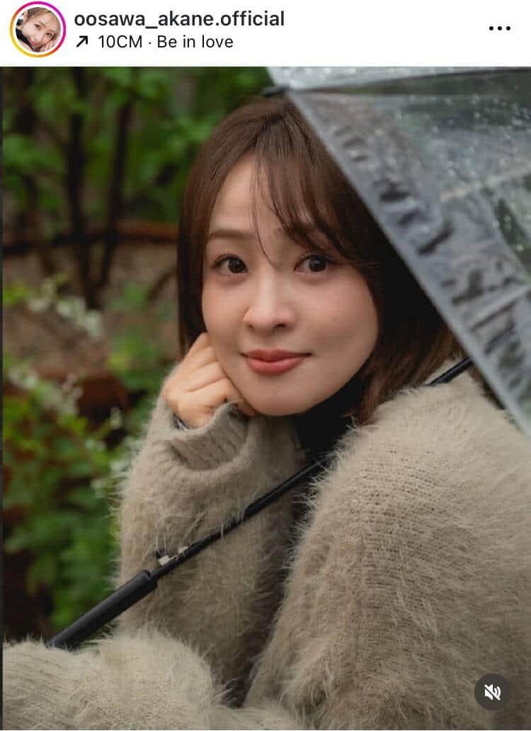 大沢あかねさんのインスタグラム（＠oosawa_akane.official）より