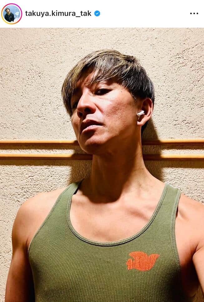 木村拓哉さんのインスタグラム（＠takuya.kimura_tak）より