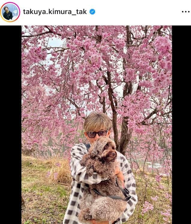 木村拓哉さんのインスタグラム（＠takuya.kimura_tak）より