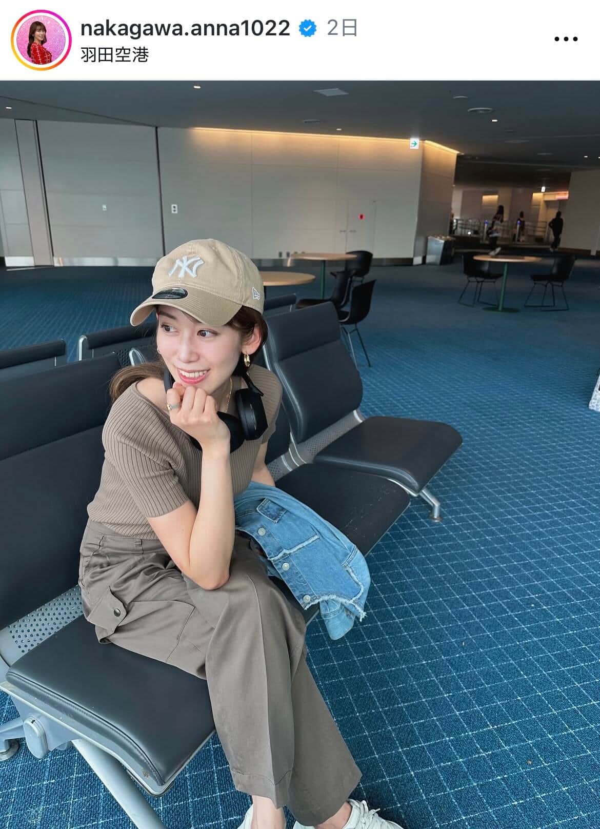 中川安奈さんのインスタグラム（＠nakagawa.anna1022）より