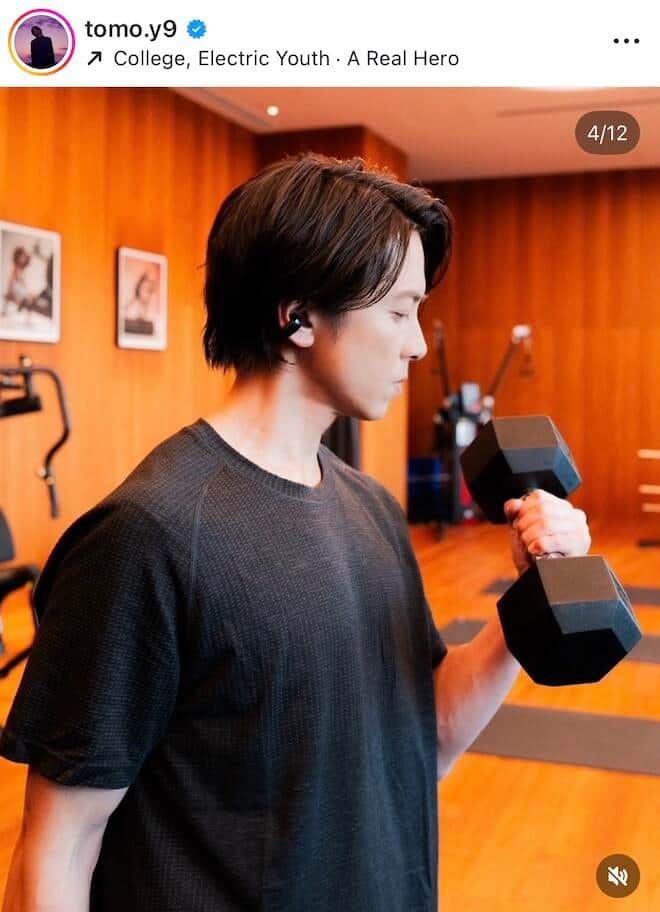 山下智久さんのインスタグラム（＠tomo.y9）より