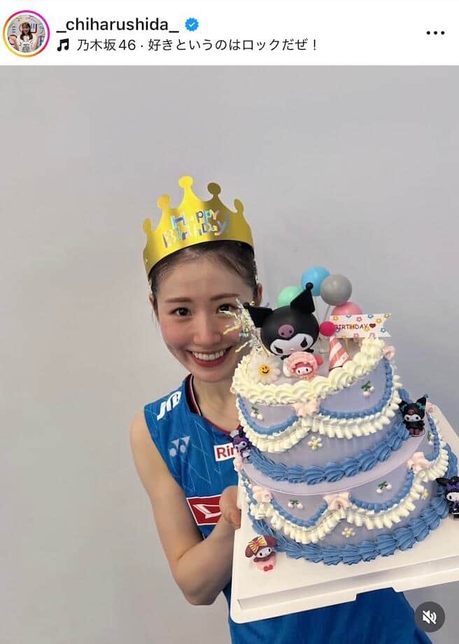 志田千陽さんのインスタグラム（＠_chiharushida_）より