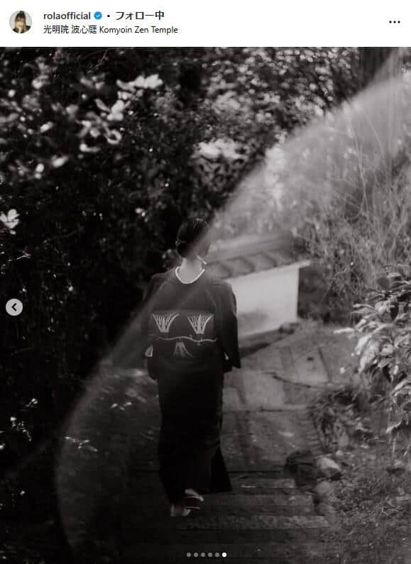 ローラさんのインスタグラム（＠rolaofficial）より