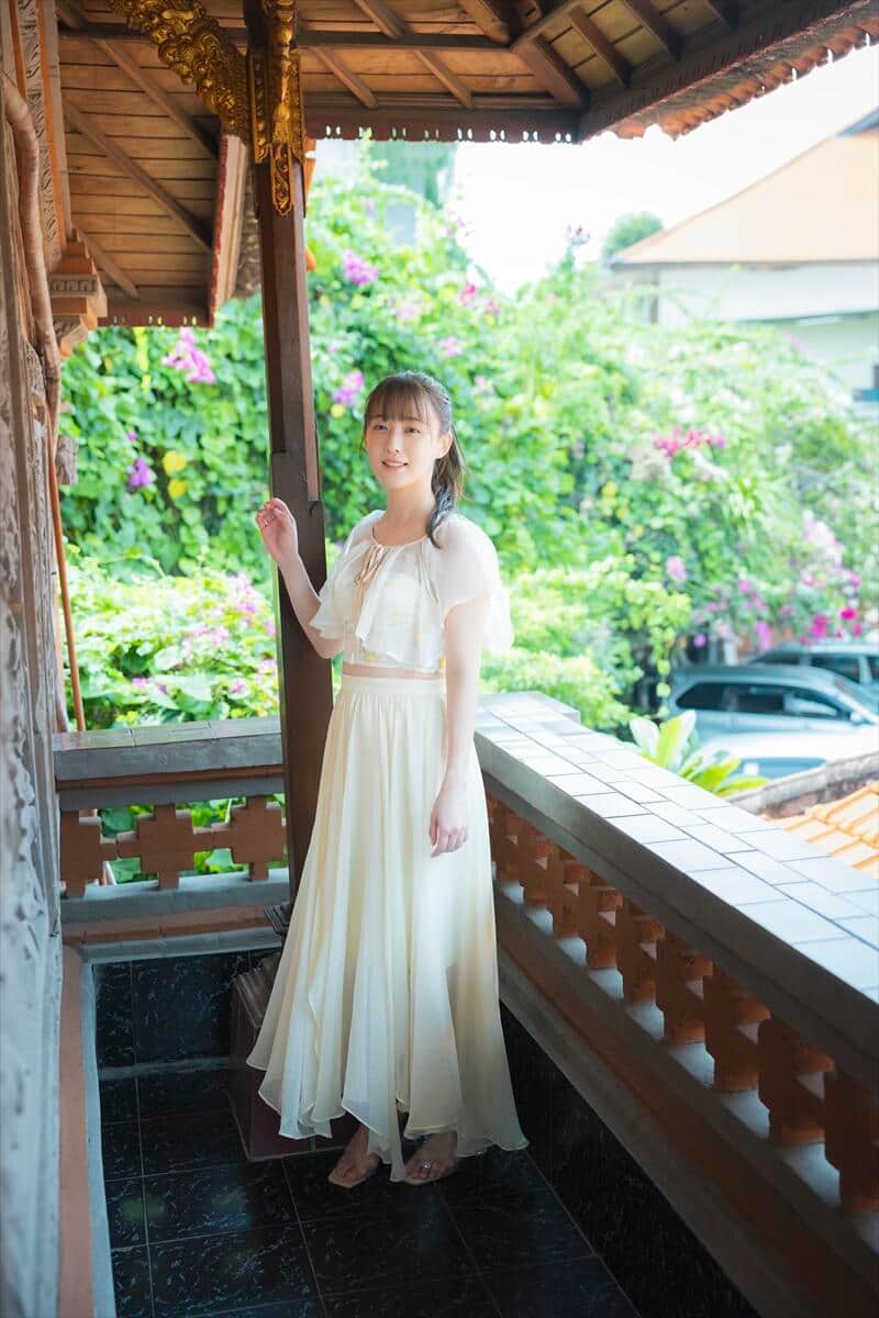 「やさしい日差し」（KADOKAWA）。撮影では晴天に恵まれて「雨女」返上だ　 (C)KADOKAWA (C)Zest, Inc. PHOTO/田中智久