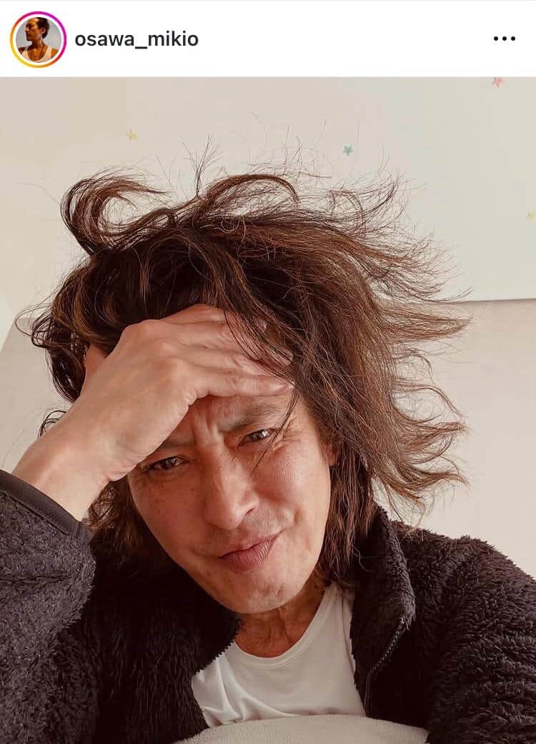 大沢樹生さんのインスタグラム（＠osawa_mikio）より