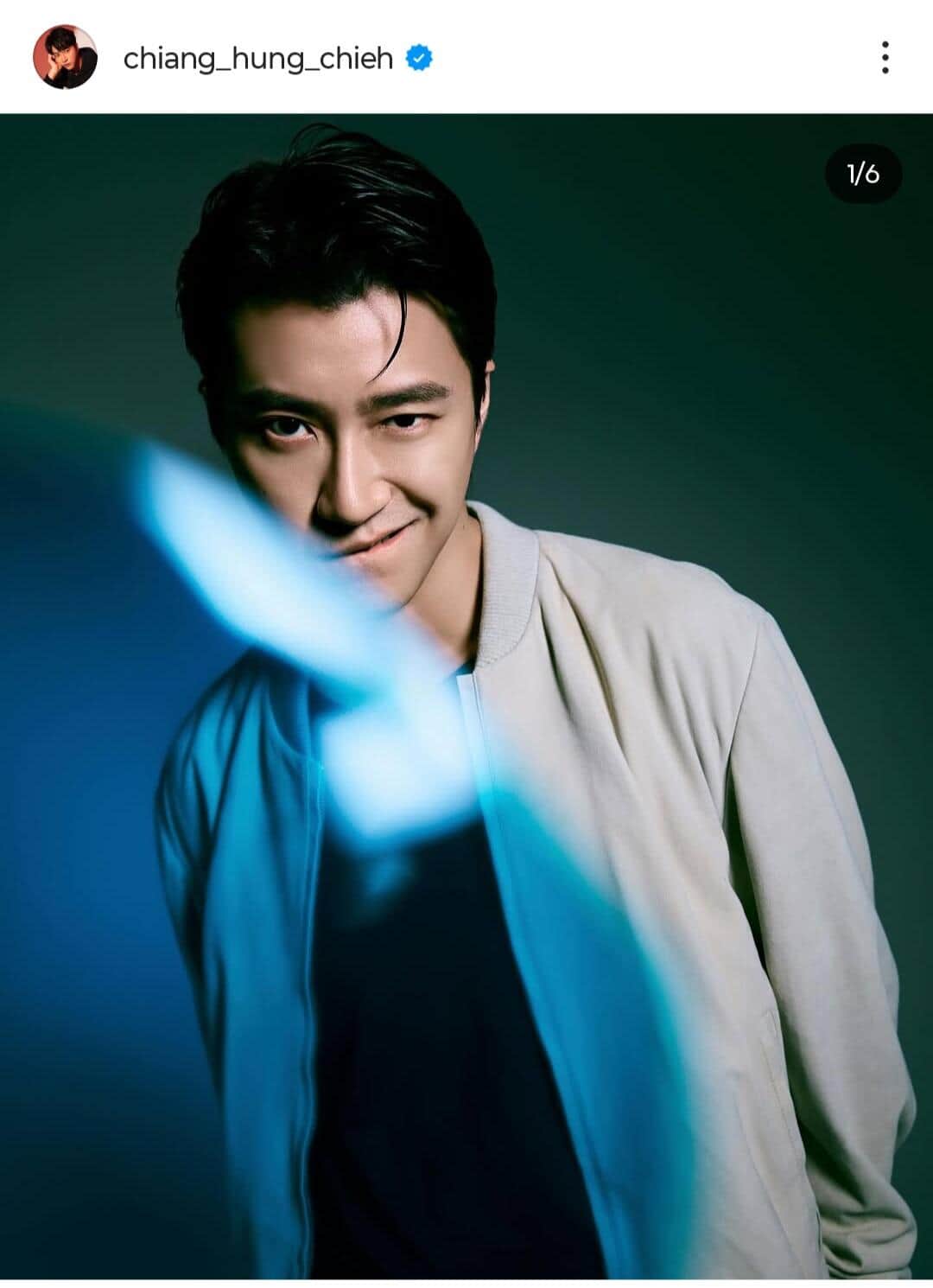 江宏傑さんのインスタグラム（＠chiang_hung_chieh）より