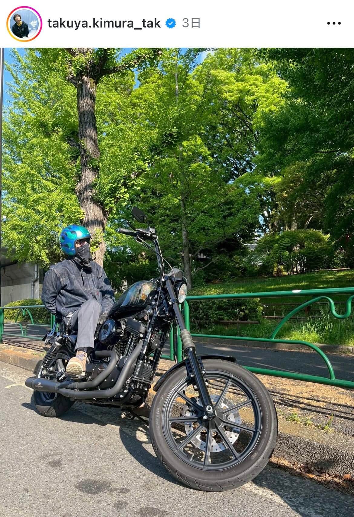 木村拓哉さんのインスタグラム（＠takuya.kimura_tak）より