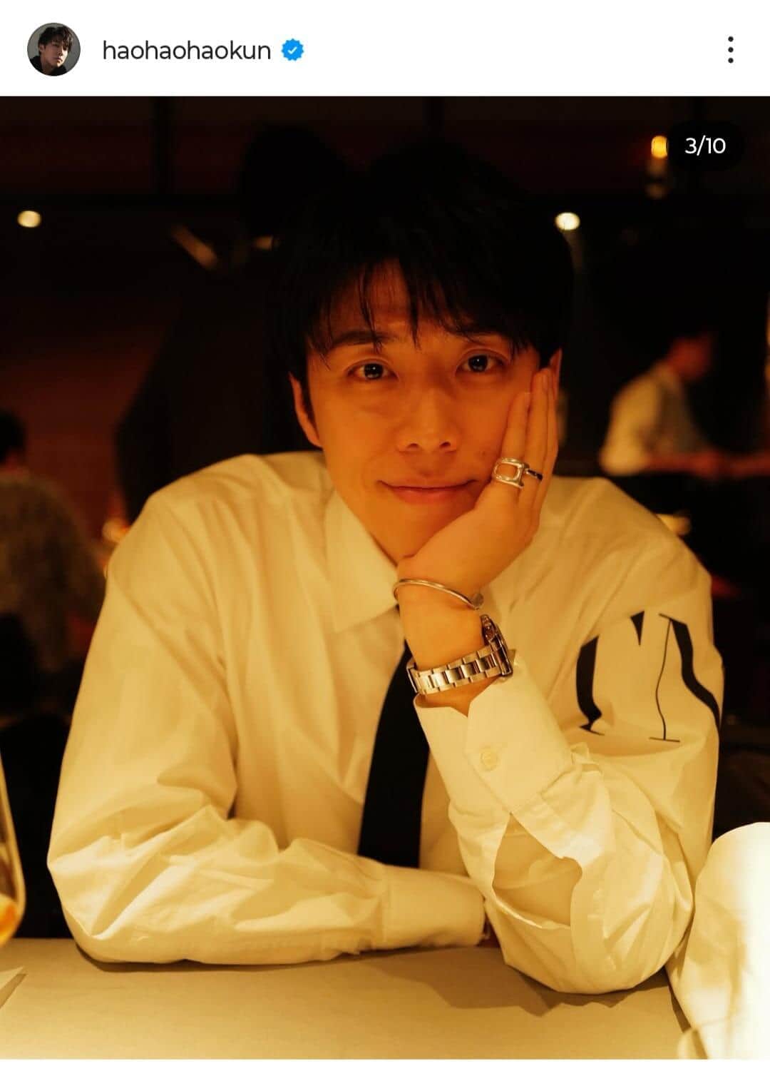 「好感度倍増です」4代目バチェラー・黄皓「子育ての現実」動画に反響　ボサボサ頭、半目でミルク