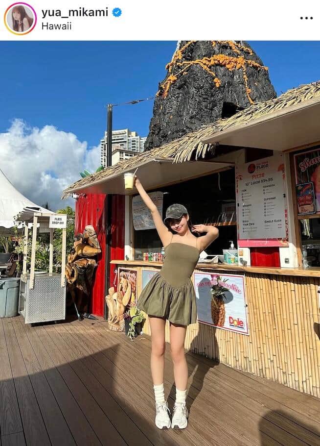 三上悠亜さんのインスタグラム（＠yua_mikami）より