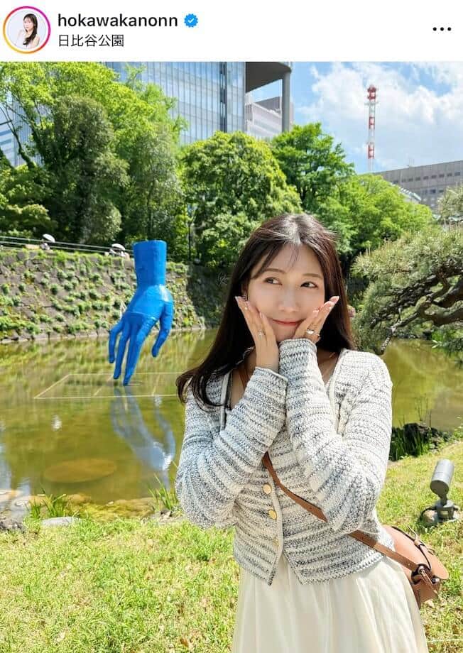 穂川果音さんのインスタグラム（＠hokawakanonn）より