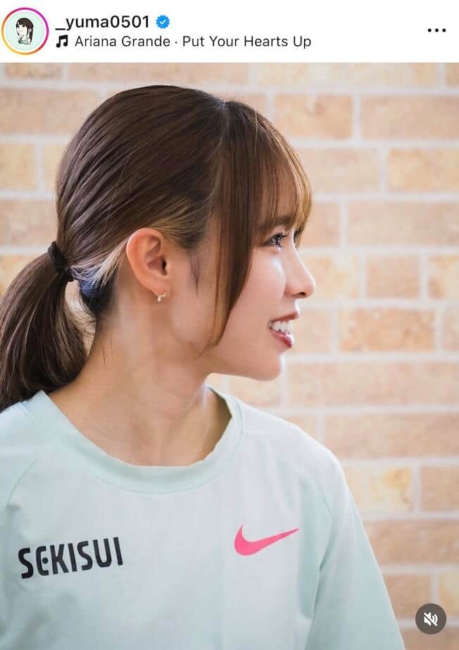 山本有真選手のインスタグラム（＠_yuma0501）より