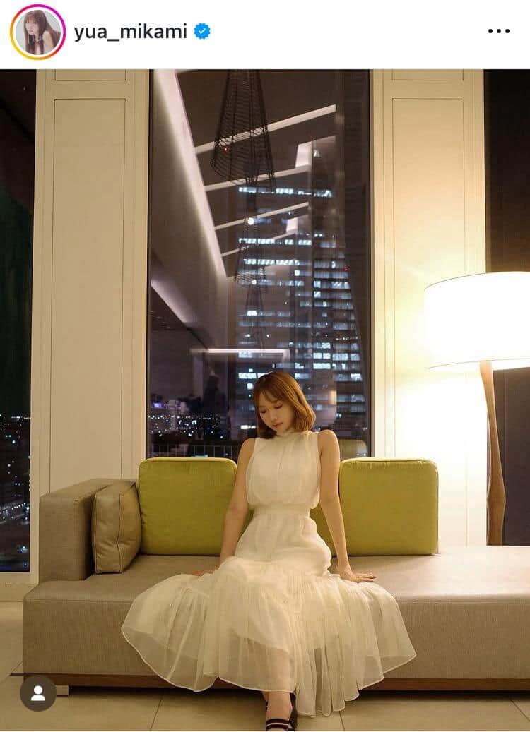三上悠亜さんのインスタグラム（＠yua_mikami）より