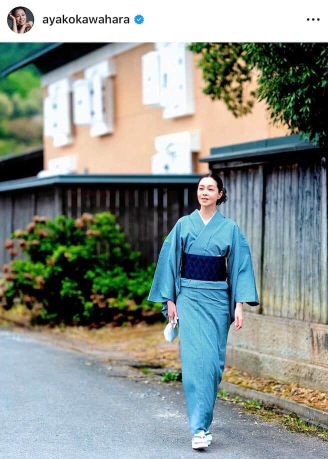 川原亜矢子さんのインスタグラム（＠ayakokawahara）より