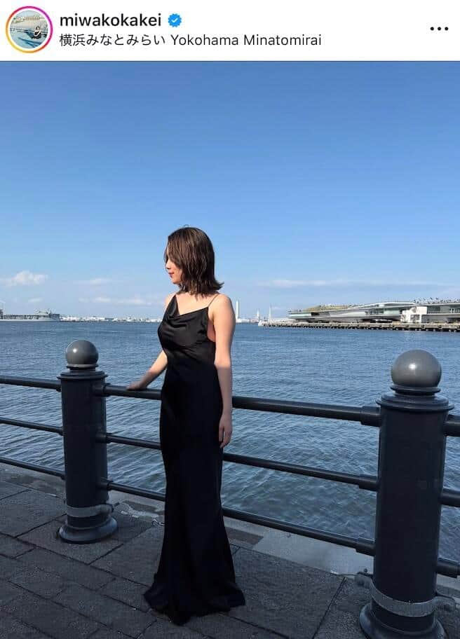 筧美和子さんのインスタグラム（＠miwakokakei）より