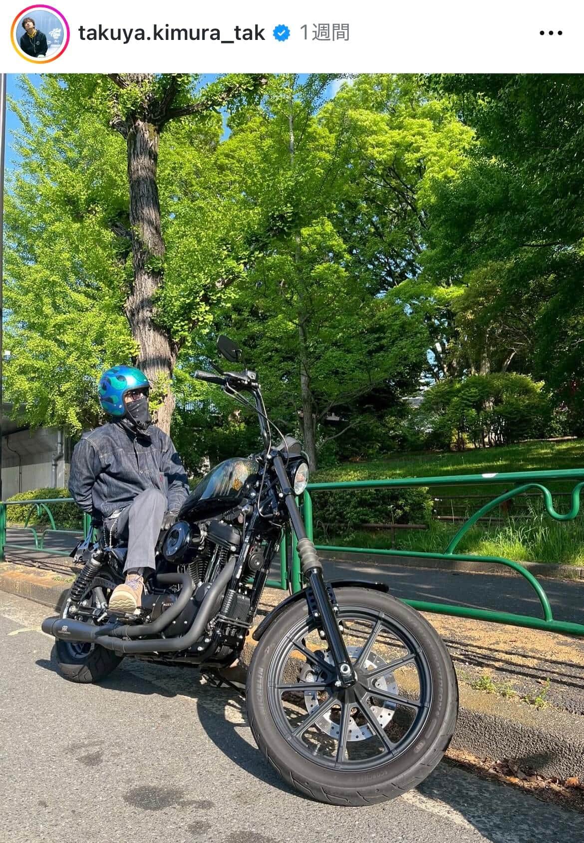 木村拓哉さんのインスタグラム（＠takuya.kimura_tak）より