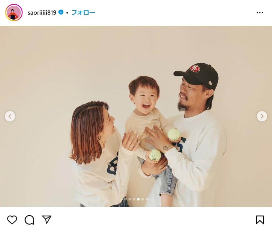 木村沙織さんのインスタグラムより（saoriiiii819）