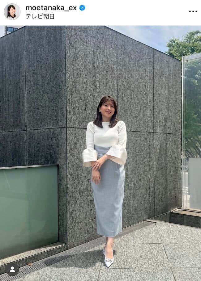 田中萌さんのインスタグラム（＠moetanaka_ex）より
