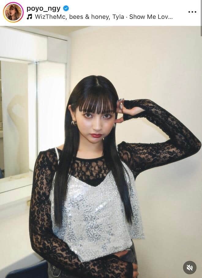 「可愛すぎ」ゆきぽよ、ミニスカ×ルーズソックスのJK制服姿に　「やっぱ制服姿が似合う」大反響