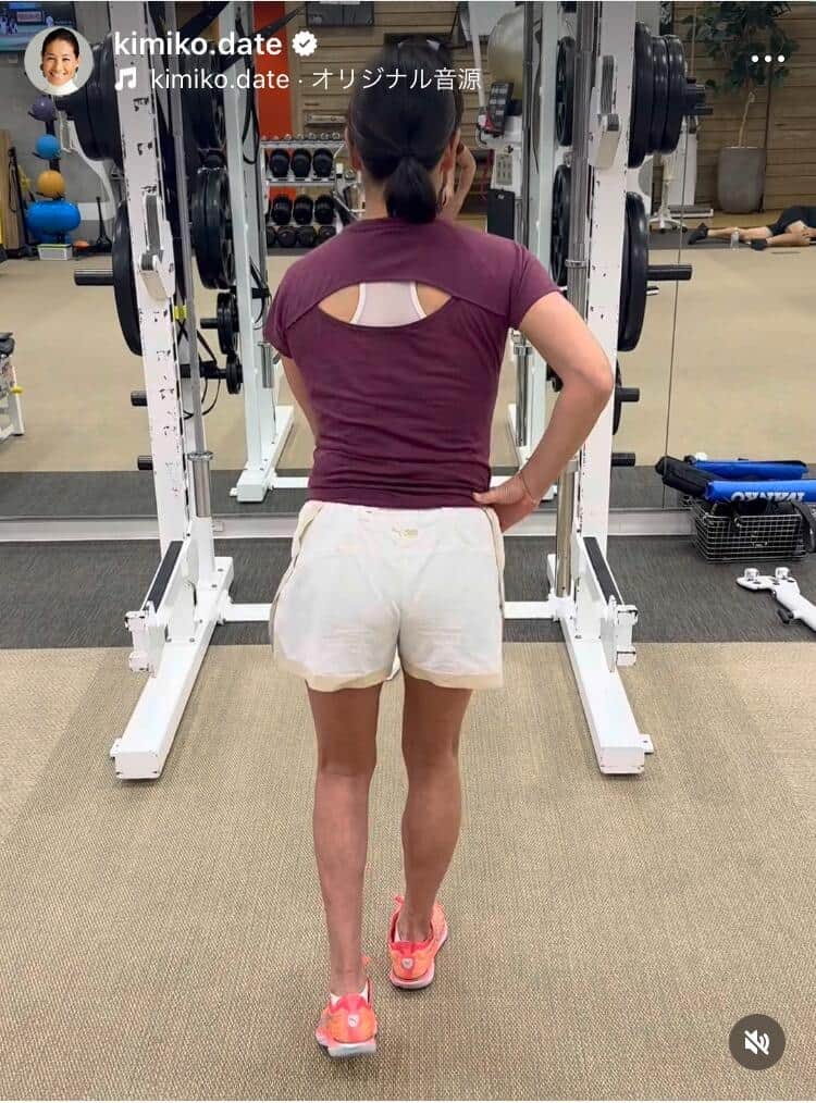 伊達公子さんのインスタグラム（＠kimiko.date）より