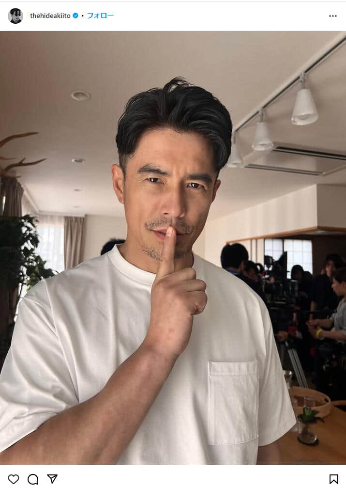 伊藤英明、コンタクトをまさかの場所に...　TikTokが注目「怖くてシュール」「おもろすぎる」