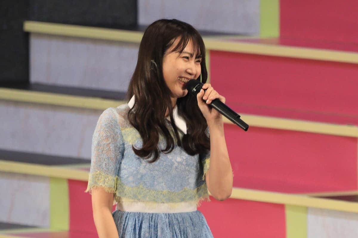 「恩人」と慕う卒業生の中田ちさとさん