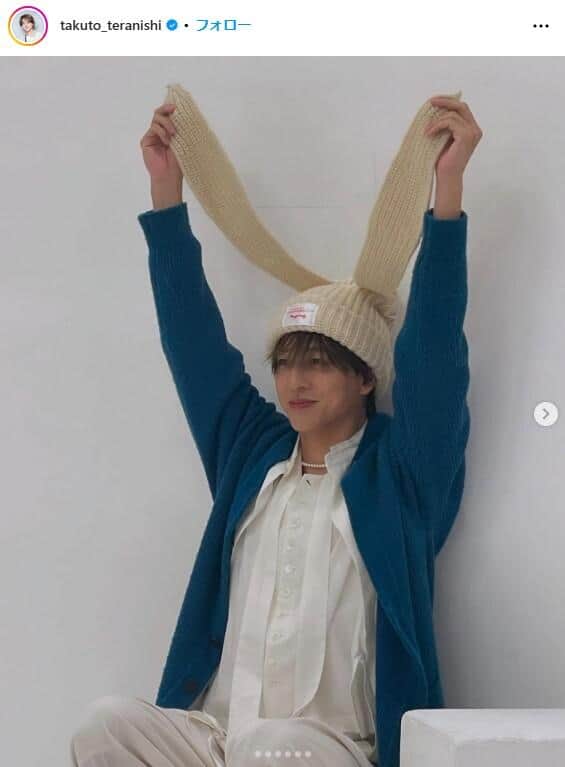寺西拓人さんのインスタグラム（＠takuto_teranishi）より