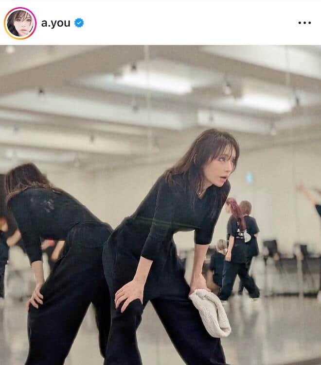 浜崎あゆみさんのインスタグラム（＠a.you）より