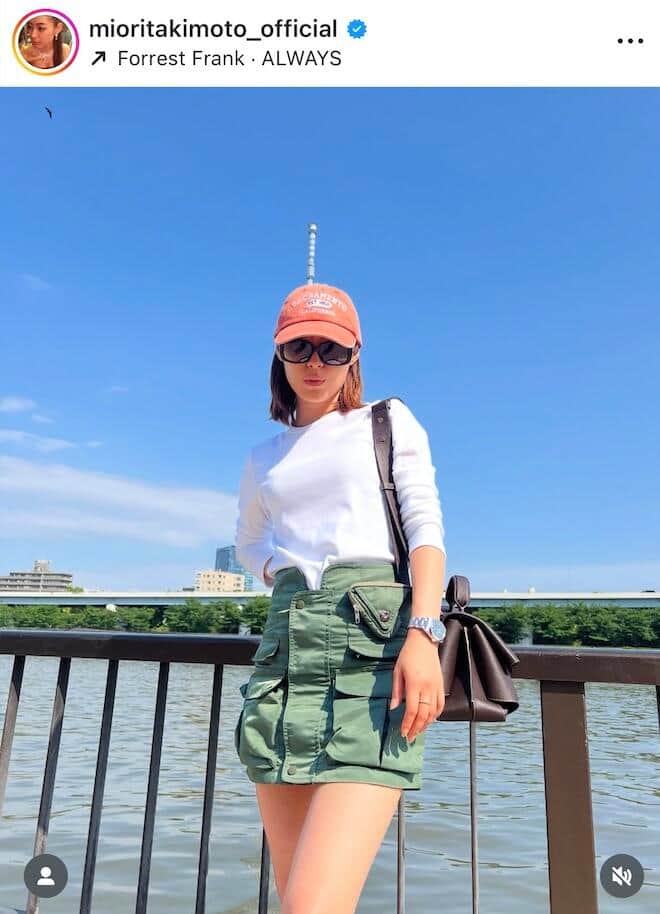 瀧本美織さんのインスタグラム（＠mioritakimoto_official）より