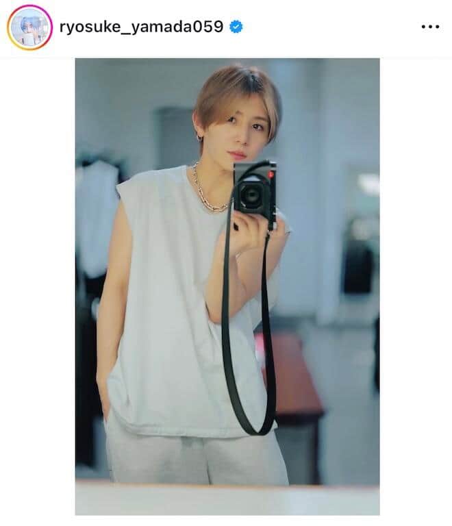 山田涼介さんのインスタグラム（＠ryosuke_yamada059）より