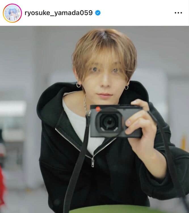 山田涼介さんのインスタグラム（＠ryosuke_yamada059）より