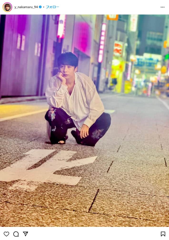 中丸雄一さんのインスタグラム（＠y_nakamaru_94）より