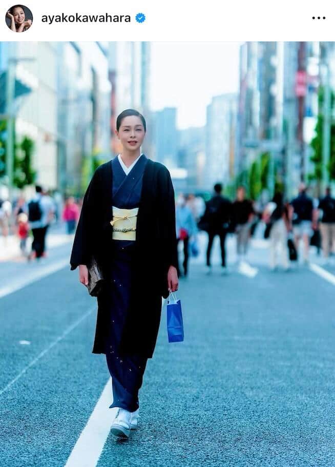 川原亜矢子さんのインスタグラム（＠ayakokawahara）より