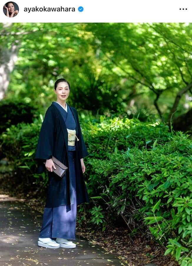 川原亜矢子さんのインスタグラム（＠ayakokawahara）より