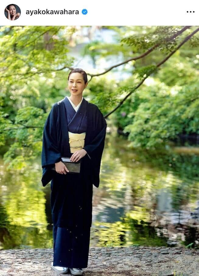 川原亜矢子さんのインスタグラム（＠ayakokawahara）より