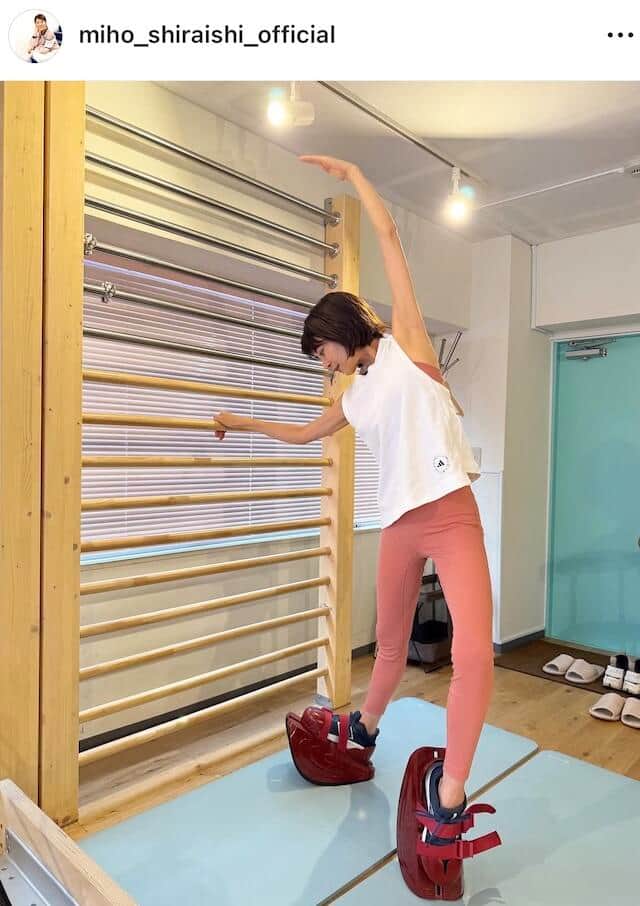 白石美帆さんのインスタグラム（＠miho_shiraishi_official）より