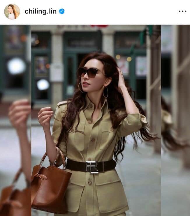 リン・チーリンさんのインスタグラム（＠chiling.lin）より