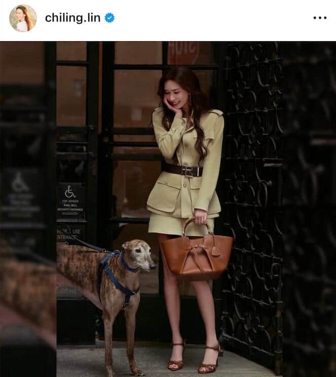 リン・チーリンさんのインスタグラム（＠chiling.lin）より
